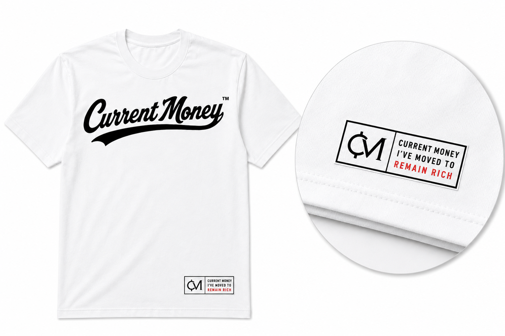 Current Money Summer '26 Bottom Tag T-Shirt